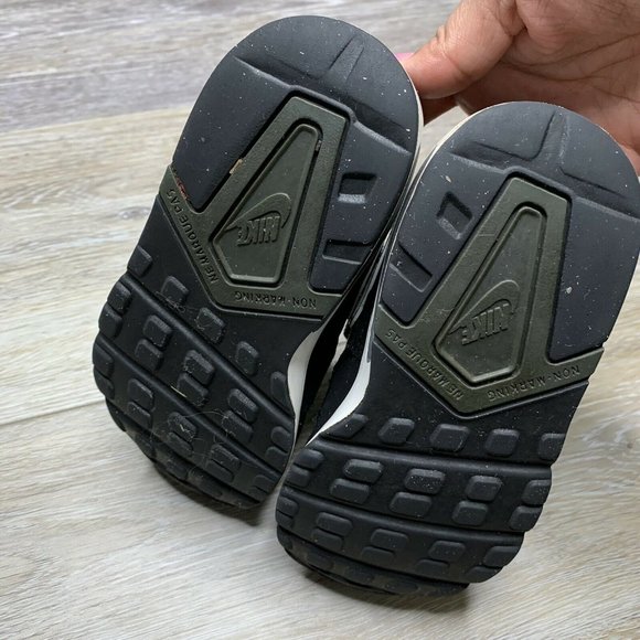 NIKE Kids Air Max Black ST TDV Sneakers Size 9 / 9 - Picture 7 of 8